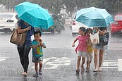 午後雷陣雨　持續一周