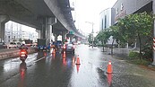 颱風過後雨下不斷　高市區11處積水