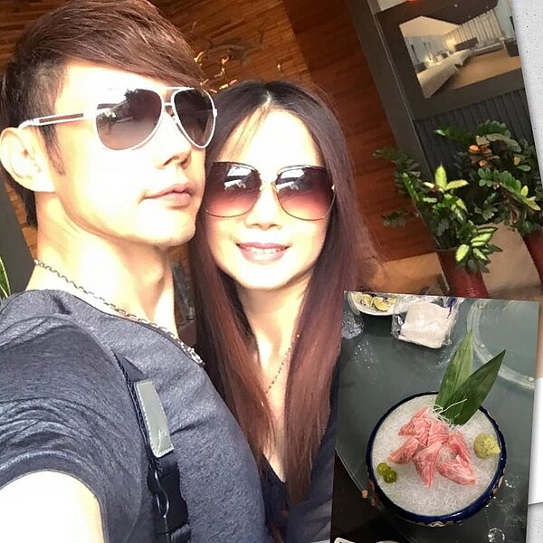 包偉銘與愛妻劉依純經常放閃 (包偉銘臉書粉絲頁)