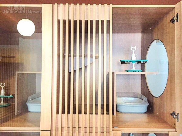 7.張東晴選用無毒木材裝潢，雖然價格高出20多萬元，但她說很值得。
