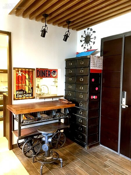 新北市新莊邱姓夫妻打造的工業風小宅(圖/屋主提供)