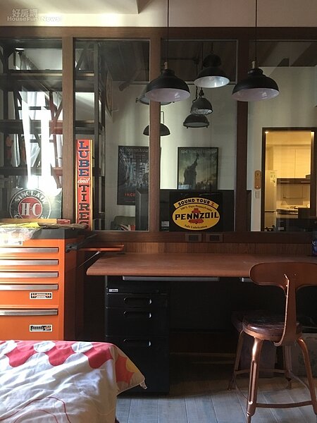新北市新莊邱姓夫妻打造的工業風小宅(圖/屋主提供)