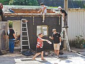 外木山廢棄老屋　搖身變社造據點