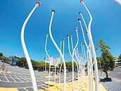地景藝術節　新竹後火車站很美術