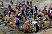 潮境保育區淨灘　清出1公噸垃圾