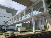 青埔文化新地標！串聯桃園美術館、兒美館人行空橋竣工