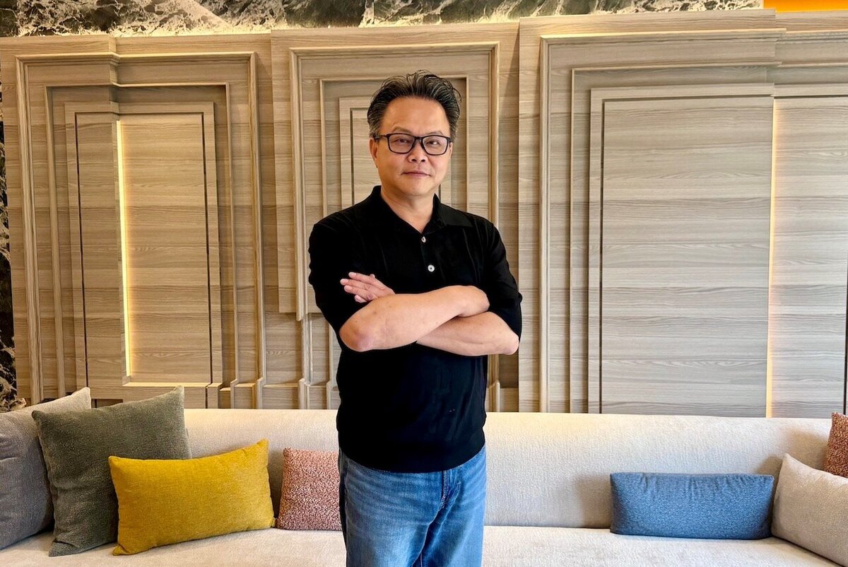 京懋建設執行長的范秉豐。圖/好房網News記者蔡佩蓉攝影