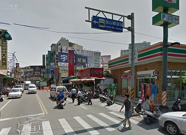 高雄市府補償旗山大溝頂住戶每戶約80萬。(示意圖/翻攝自Google Map)