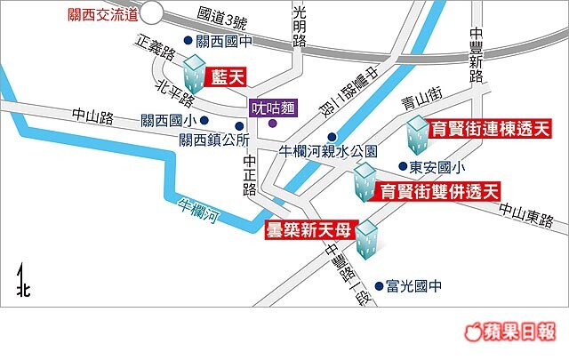 觀光取勝新竹關西鎮公所旁買氣熱 好房網news