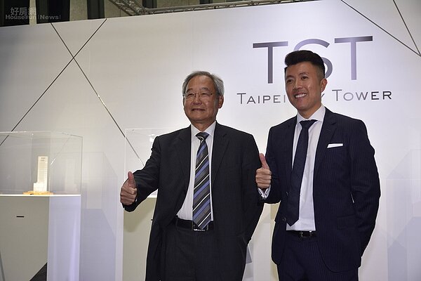 信義A7由碩河開發詹偉立偕同大陸建設張良吉打造Taipei Sky Tower飯店、商場大樓。(好房網News記者 陳韋帆/攝影)