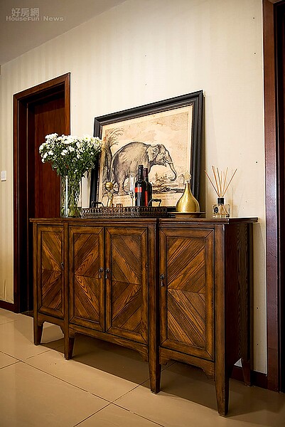 凱特王精心打造北京風格宅邸。(圖/凱特王工作室提供)