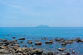 天氣好的時候可遠眺龜山島。