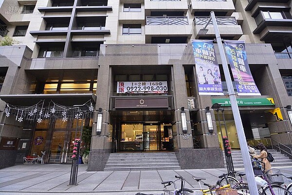南京三民的捷運共構。(好房網News記者 陳韋帆/攝影)
