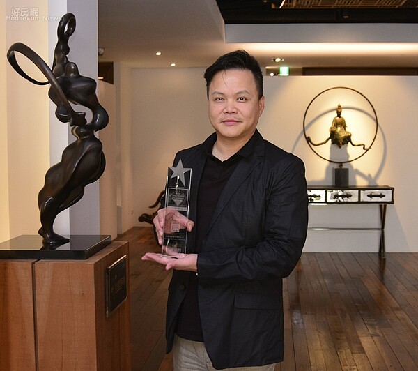 京懋建設榮獲「亞洲新銳品牌獎」(好房網News記者 陳韋帆/攝影)