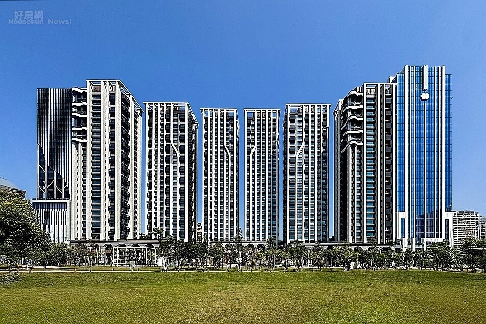 指標建案「世界明珠」實價登錄價格,刷新南港房價天花板。圖/國產建材實業提供