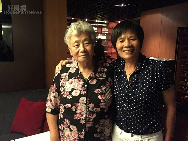 7. 昔日亞洲田徑賽三金后李秋霞回來看吳媽媽。