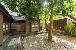 台北書畫院後院另一個角度。