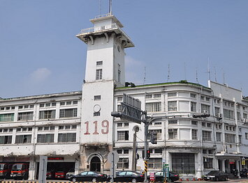 高聳的火警瞭望臺　台南合同廳舍3合1