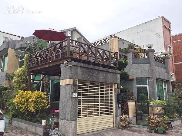 3.Nana位於花蓮的兩層透天厝,為十年前爸爸自己動手蓋的。