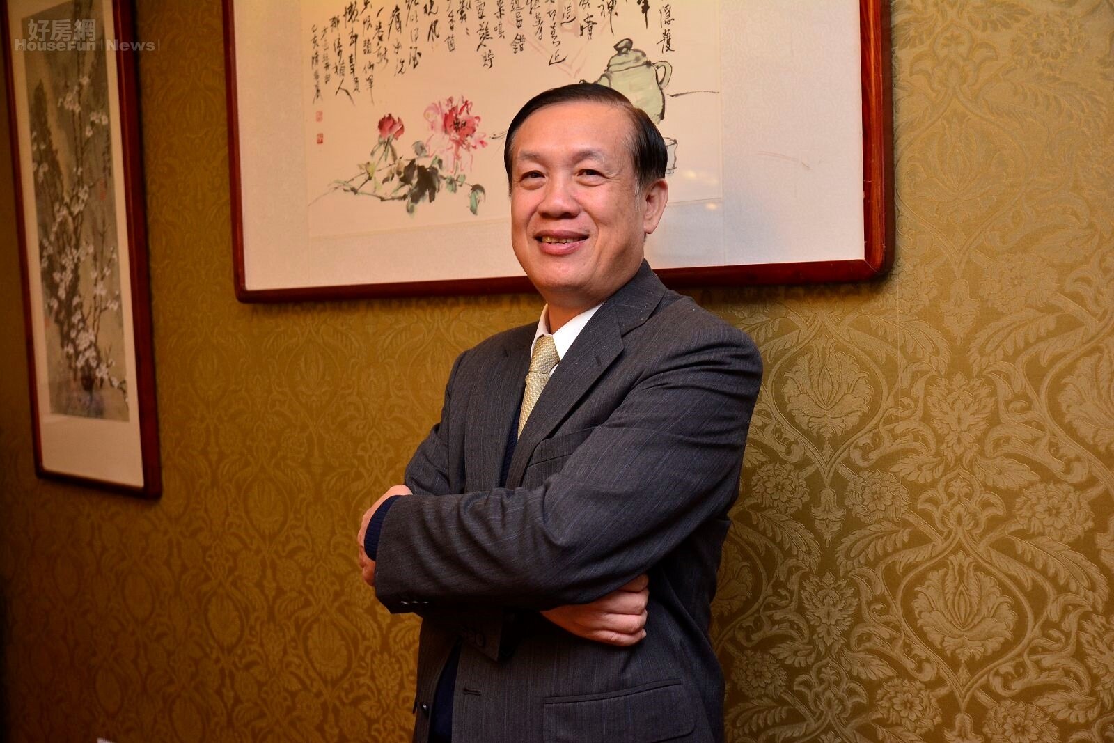 鄉林皇居董事長賴正鎰。(好房網News記者 陳韋帆/攝影)