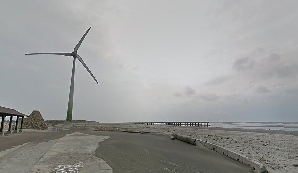 台中市大安區大安海水浴場(圖/截取自Google map)