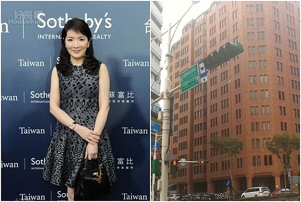 3.何麗玲是商界女強人,對於房地產投資也很有一套。
4.「僑福花園廣場」磚紅色外牆在信義路4路上非常搶眼。