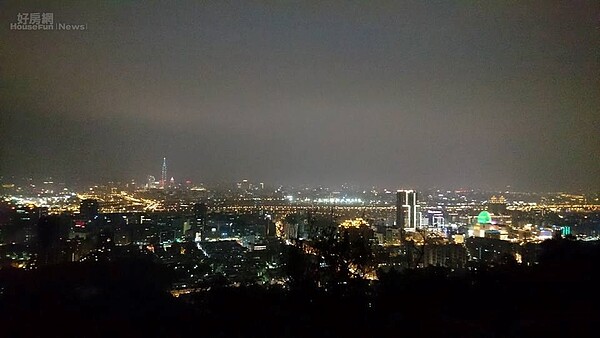 台北市夜景 (好房網NEWS黃彥翔攝影)