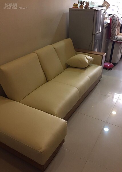 2.恩齊兒住家風格走簡約風,所有傢俱都盡量挑選素色,視覺上較無壓力。