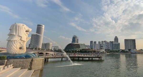 新加坡魚尾獅公園（圖／截取自Google map）