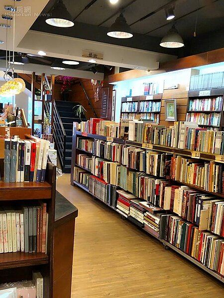 3.	蔡能寶重視空間動線，認為書店要有留白。
