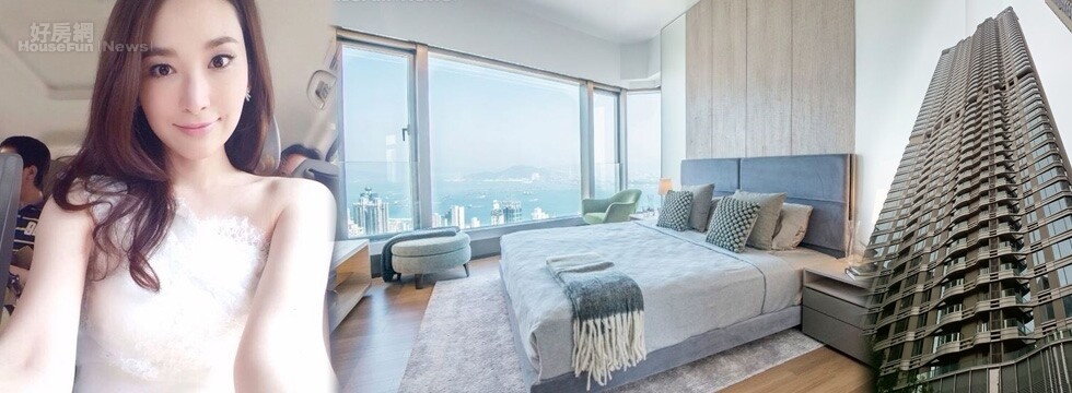 吳佩慈名下香港海景豪宅「瀚然」價值20億元。