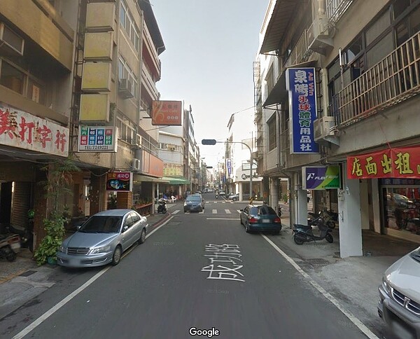 彰化市成功路示意圖。(翻攝自google map)