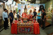 龍潭150年來第二座　菱潭街9周年打造行動聖蹟亭