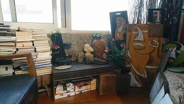 6. 書、畫、雕塑品成空間最好的裝飾。