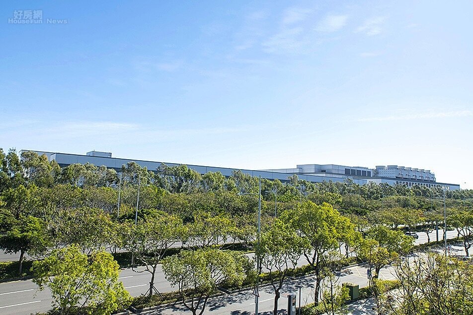 台灣科技大廠在中科加速佈局,帶動營建房市產業需求。圖/國產建材實業提供