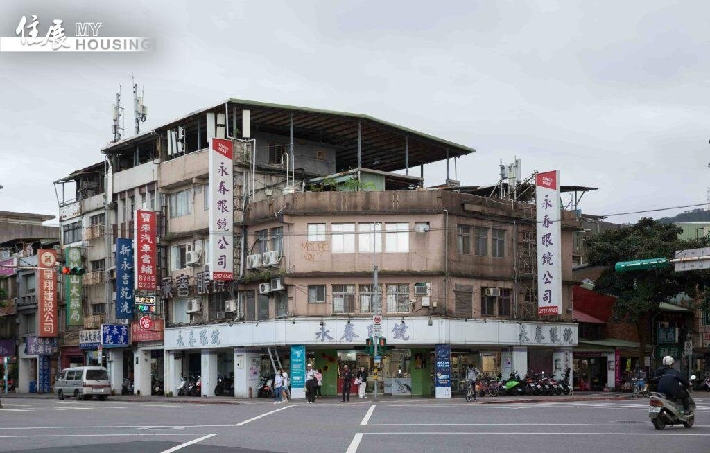 內政部推動「老宅延壽機能復新計畫」,協助符合條件的老舊住宅改善居住環境。老屋示意圖