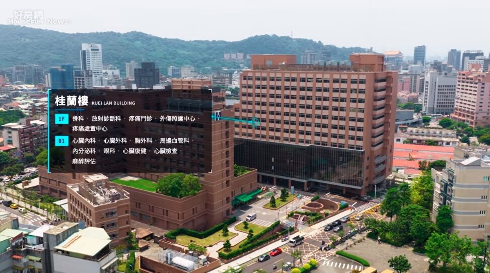 新光醫院桂蘭大樓。圖/新光醫院提供