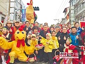 都城隍眾燈雲集　會移動的花燈在新埔