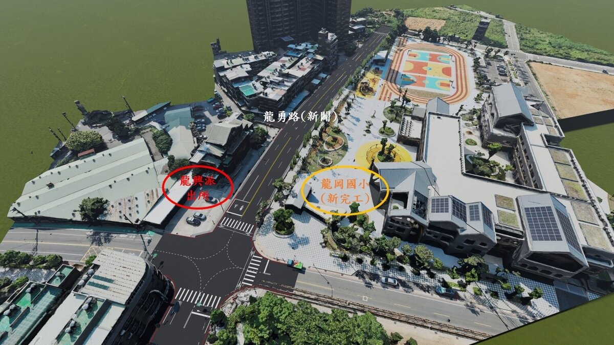 為改善中壢龍岡地區交通瓶頸，提升地方道路服務品質，桃園市政府工務局推動區域道路新闢與拓寬工程。圖／桃園市工務局提供