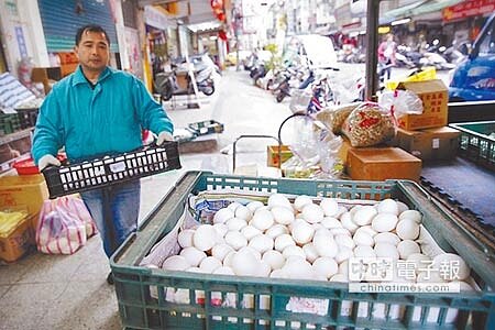 
禽流感疫情擴大，防檢局證實病毒是會傳人的H5N6，實際走訪台北市店家，老闆表示「民眾都知道要將蛋煮熟就沒問題！」（方濬哲攝）
 