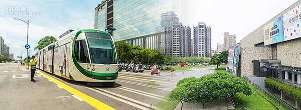 輕軌包圍蛋黃區　圈出房市新熱點(大刊頭)