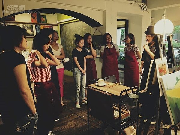 7. 陳少禹讓人感受到藝術中的人性溫度,吸引不少學員。