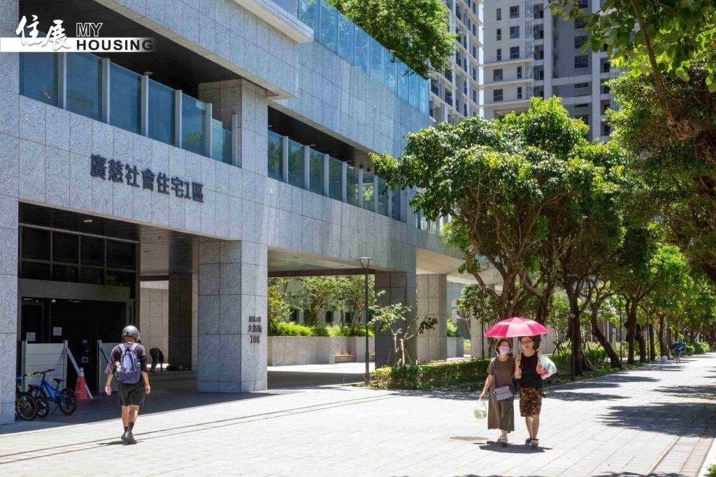 行政院擬修法提高都更案捐贈社宅的容積獎勵,但全台逾1300件核定都更案中,僅10件透過容獎捐贈社宅。圖為台北市廣慈社宅