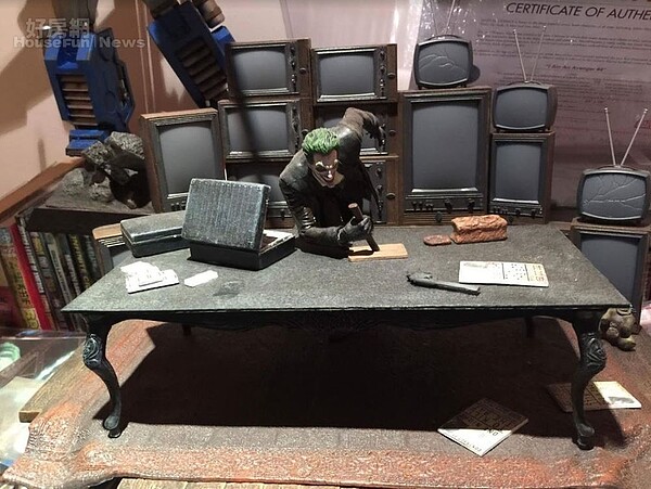 5.	這些玩具公仔收藏栩栩如生，情境逼真。
