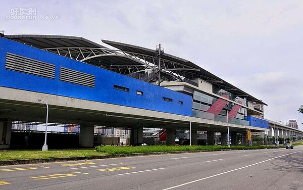 A19桃園體育園區站(好房網News記者陳韋帆/攝影)