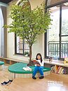 校園圖書館　空氣好新鮮