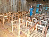 木業第二代　「一青寬」家具賣進豪宅