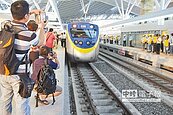 鐵道迷趕搭高架首班車　「心情隨火車飛起來」