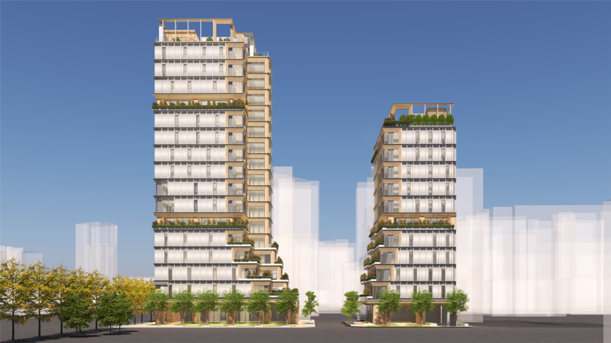 國產署新建辦公廳舍規劃示意圖。圖／國產署提供