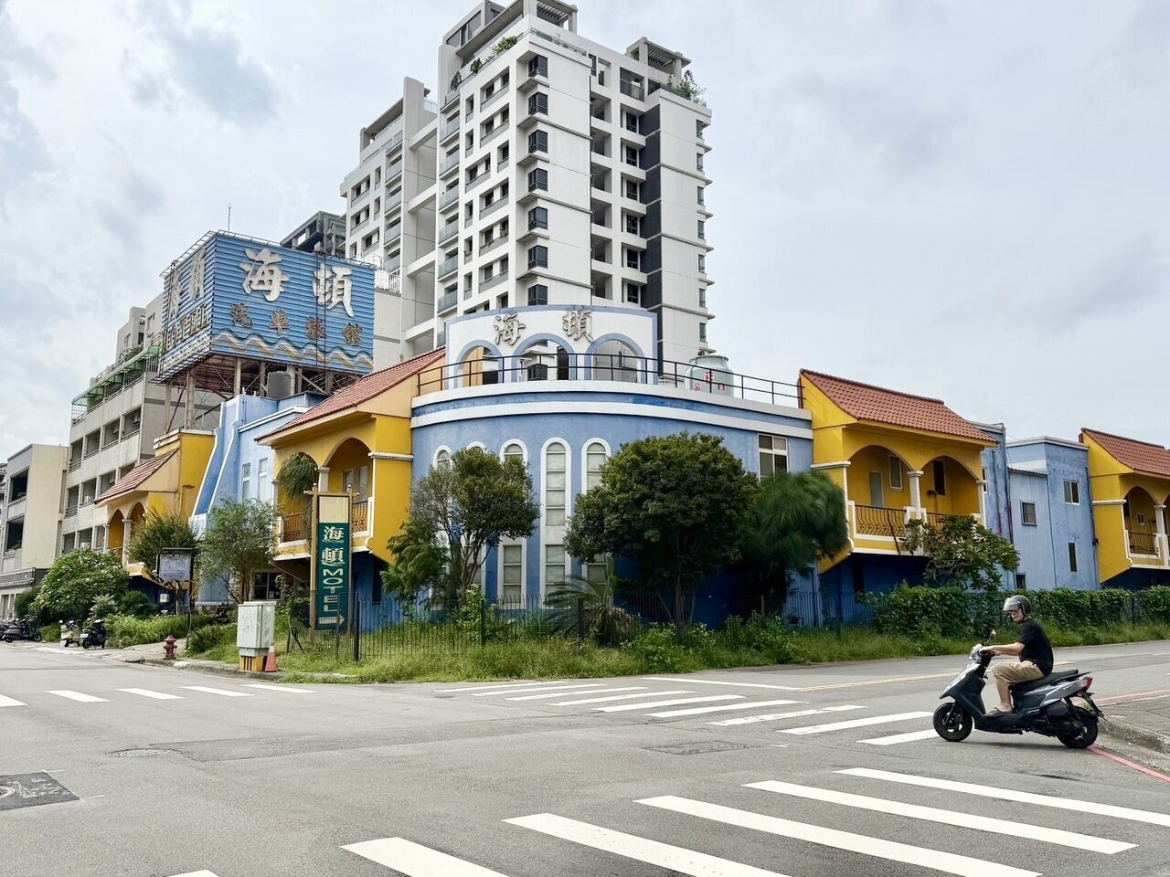 台中海頓汽旅傳出易主，建商搶進成熟生活圈，核心區掀起資產重整潮。記者宋健生／攝影 